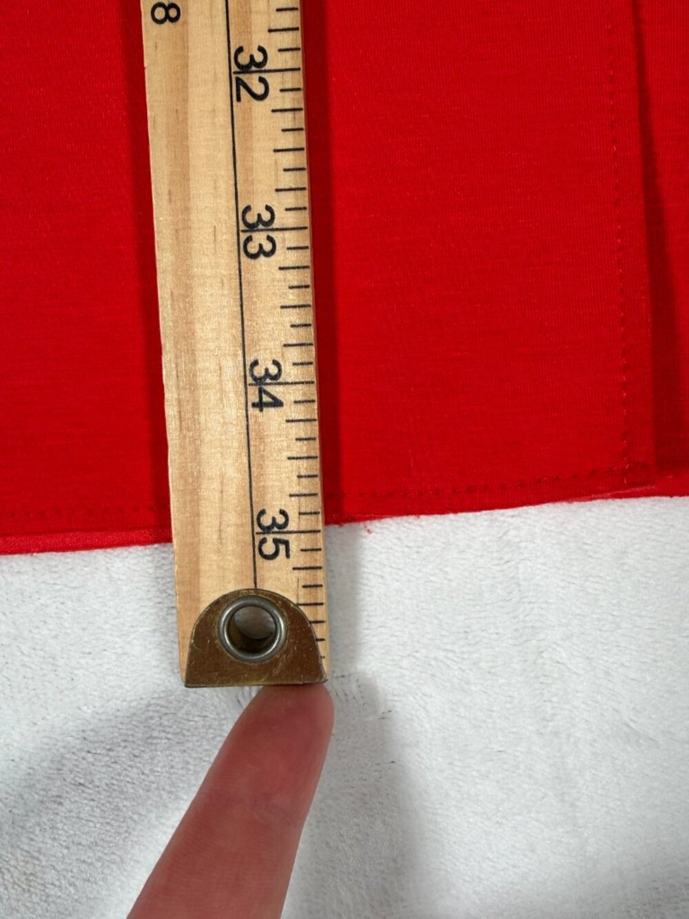 Carolina Belle Montreal Blazer Coat Women Size L Red Long Stretch Snap Closure - Picture 3 of 16
